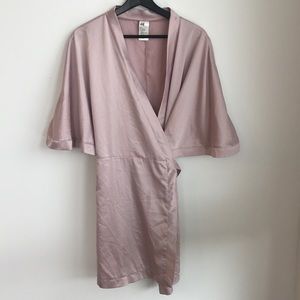 Silky Pink Robe